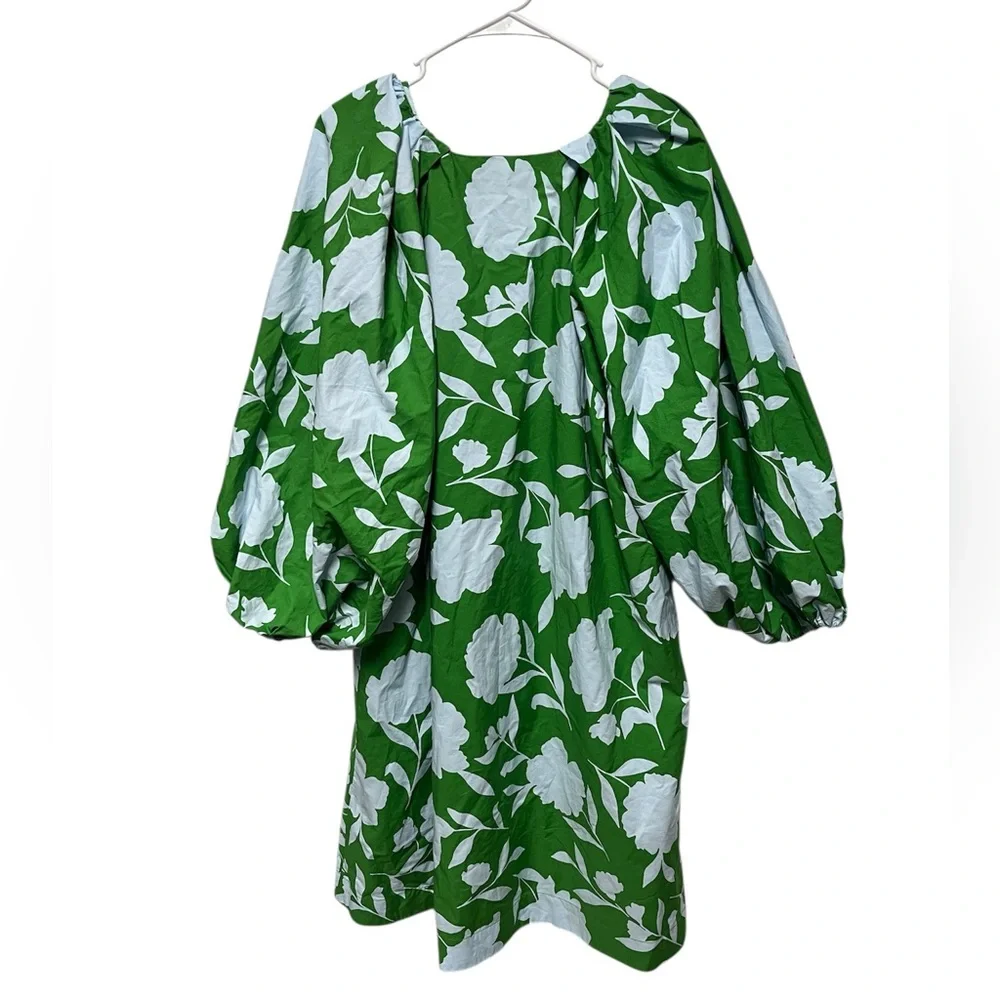 NWT   KATE SPADE/Target  Classic Rose Poplin Long Sleeve Mini Dress   size XXL - Picture 6 of 6